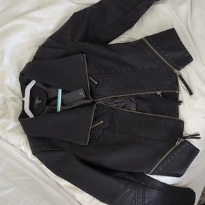 Lulu's leather jacket NWT